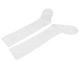 thumbnail image 1 of 1 Paire de Chaussettes d'Escrime Blanches, Sport Coton Épaissi Unisexe Bas de Protection Épée Sabre et Feuille Femmes Hommes, Compression pour Course Infirmière Oedème Diabétique Varices, 1 of 7