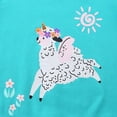 thumbnail image 5 of mgoYE Girls Sweatshirts for Toddler Clothes Crewneck Pullover Girl Top Long Sleeve for Kids(Sky Blue,3-4 Years), 5 of 9