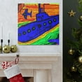 thumbnail image 5 of Submarine in Fauve Colors - Canvas, 5 of 10