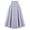 Light Purple, variant on Junboys Women's Pleated Midi Skirt - Vintage Button Flowy Skirts for Women, High Waist A-Line Summer Skirt for Work & School,Army Green L