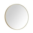 thumbnail image 5 of Avanity AVON-M24-BG Avon 24" Diameter Modern Circular Stainless Steel Framed Bathroom Wall, 5 of 7