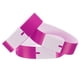 thumbnail image 1 of Uxcell 100Pcs Pulseras de papel para eventos, a prueba de agua, previene reutilización, pulsera de identificación para eventos, fiesta, concierto, entrada a bar (Púrpura Fluorescente), 1 of 7