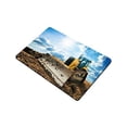 thumbnail image 2 of MKHERT Cool Big Yellow Excavator Doormat Rug Home Decor Floor Mat Bath Mat 23.6x15.7 inch, 2 of 3