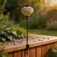 thumbnail image 5 of Hummingbird Feeder, Hummingbird Feeders for Outdoors with Garden Stake, 23.62 Inch Decorative Resin Hummingbird Feeder Stand for Yard Lawn Flower Bed and Garden, 5 of 6