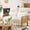 Ivory, variant on Modern Loveseat Bench Couch with Natural Rattan Arm, Upholstered Linen Small Love Seat Sofa 2-Seats Living Room Couch Settee, Comfy Lounge Recliner Chair-Ivory