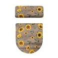 thumbnail image 5 of SEANATIVE Wood Sunflower Toilet Tank Covers Easy to Install Toilet Tank Lid Replacement Soft Toilet Tank Lid 2 Piece Toilet Lid Covers for Bathroom Decoration, 5 of 7