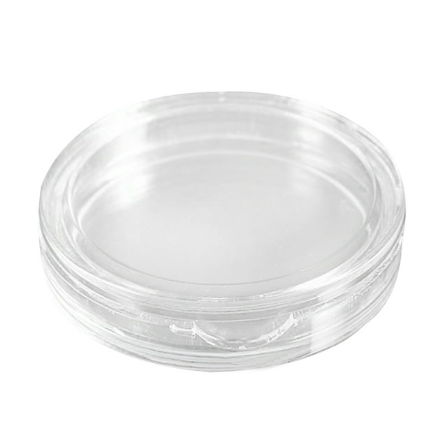 20 Pcs Petite Boîte de Capsules en Plastique Transparent 20mm & 26mm
