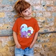 thumbnail image 3 of Hiijoy Little Girls Graphic Tee Cartoon Dinosaur Short Sleeve T-Shirt Summer Casual T Shirt, 3 of 3