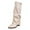 Z1-White, variant on Rotm Mid Calf Boots for Womens Cowboy Boots For Women Western Cowgirl Boots Mid Calf Snip Toe Boot With Chunky Heel Brown,9.5