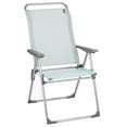 thumbnail image 1 of Lafuma Alu Cham Fauteuil Pliant Réglable 5 Positions, Ciel Bleu Ciel, 1 of 7