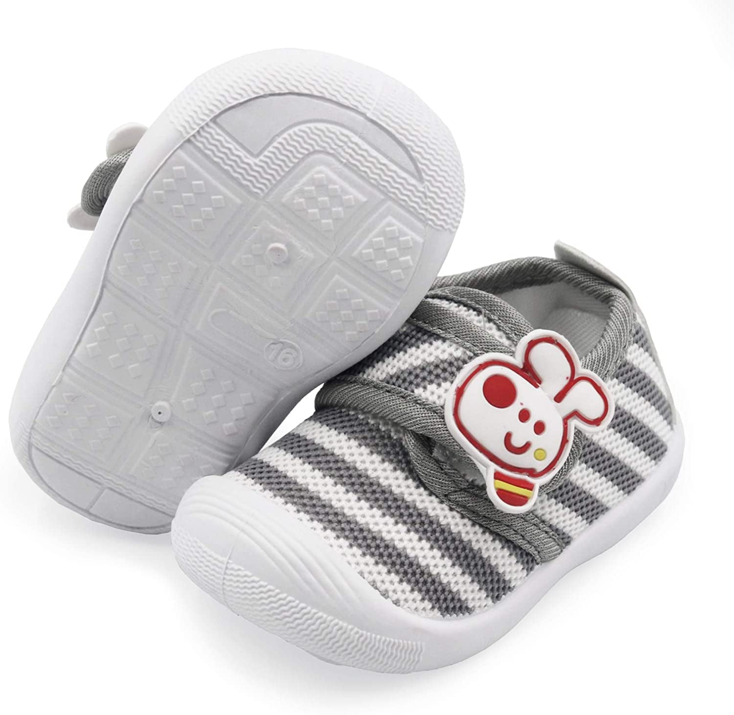 MUCHENGGIFT Toddler Squeaky Shoes Baby Boy Girl FirstWalking Sneakers