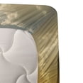 thumbnail image 3 of Ambesonne Landscape Fitted & Top Sheet Set with Shams, Dark Clouds Sunset, Green Yellow, 3 of 4