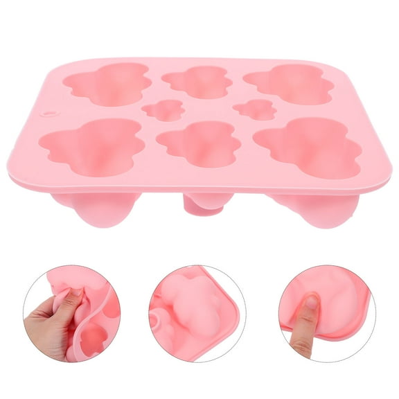 Hemoton Silicone Candy Mold Candy Mold Silicone Cookie Mold Cake Convenient Silicone Mold Cloud Mold Cloud Silicone Mold Cloud Shape Silicone Mold