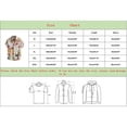 thumbnail image 3 of Camisas Casuales Para Hombre Camisas estampadas de manga corta, sueltas, informales, con cuello para hombre, blusa descubierta, camisas de primavera para hombre (White, L), 3 of 6