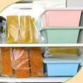 thumbnail image 7 of TINANA Silicone Freezer Tray with Lid 2 Pack, 1 Cup Freezing Food Molds, Make Perfect Soups, Extra Large Ice Cubes for Meal Prep, Sauces, Soups, Stews, Broths, Oven and Dishwasher Safe-Pink, 7 of 7