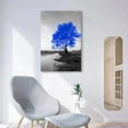 thumbnail image 3 of Wall26-Canvas Wall Art-Blue and Black Abstract Colorful Tree-Giclee Painting Wall Bedroom Living House Decoration Home Art - 16x24 inches, 3 of 4