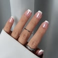 thumbnail image 2 of Gel BtartBox de Press On Nails, corto, blanco, punta francesa, 30 unidades, 2 of 6