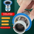 GARENAS Sewer Odor Control Odor Bathroom Drain Core Drain Backflow Seal