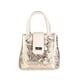 thumbnail image 1 of Bolso A ÁNGELOZANO Aurelia tipo Satchel en Piel Grabada Oro Rosa con Asa y Correa Desmontable, 1 of 5