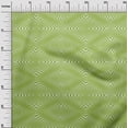 thumbnail image 3 of oneOone Viscose Jersey Light Green Fabric Moire Fabric For Sewing Printed Craft Fabric By The Yard 60 Inch Wide, 3 of 4