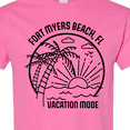 thumbnail image 4 of Inktastic Summer Vacation Mode Fort Myers Beach Florida T-Shirt, 4 of 5