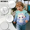 thumbnail image 6 of Yuyamidu Girls Puppy Sweatshirt Size 7-8 Y2K Graphic Crewneck Sweatshirt Ruffle Long Sleeve Top Lightweight Soft Workout Pullover Casual Fall Outfits, 6 of 7