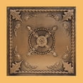 thumbnail image 2 of 30pc of Jewel Bronze/Brown (24"x24" PVC 20 mil) Ceiling Tiles - Covers About 120sqft, 2 of 2