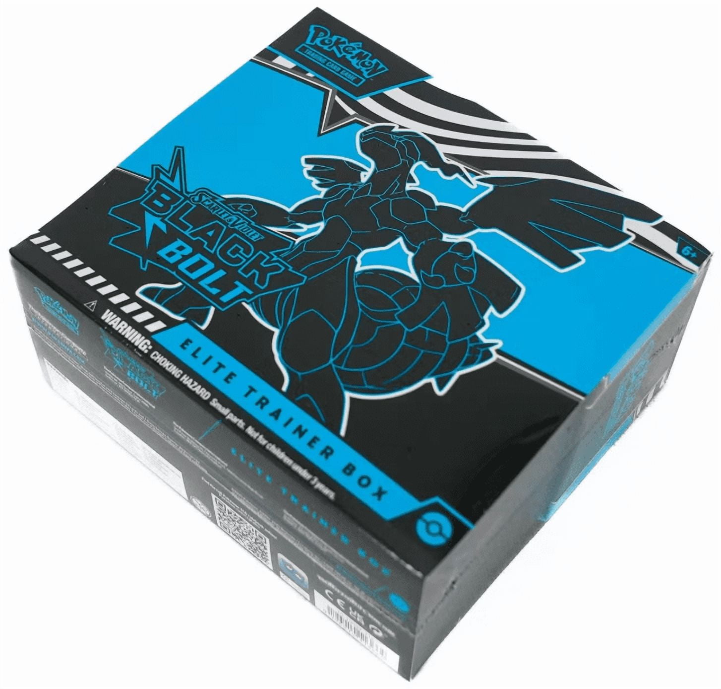 pokemon trading card game: black bolt elite trainer box Pokmon Scarlet & Violet - 10.5 - including Zekrom ex and Meloetta ex. Scarlet & Violet: Black Bolt