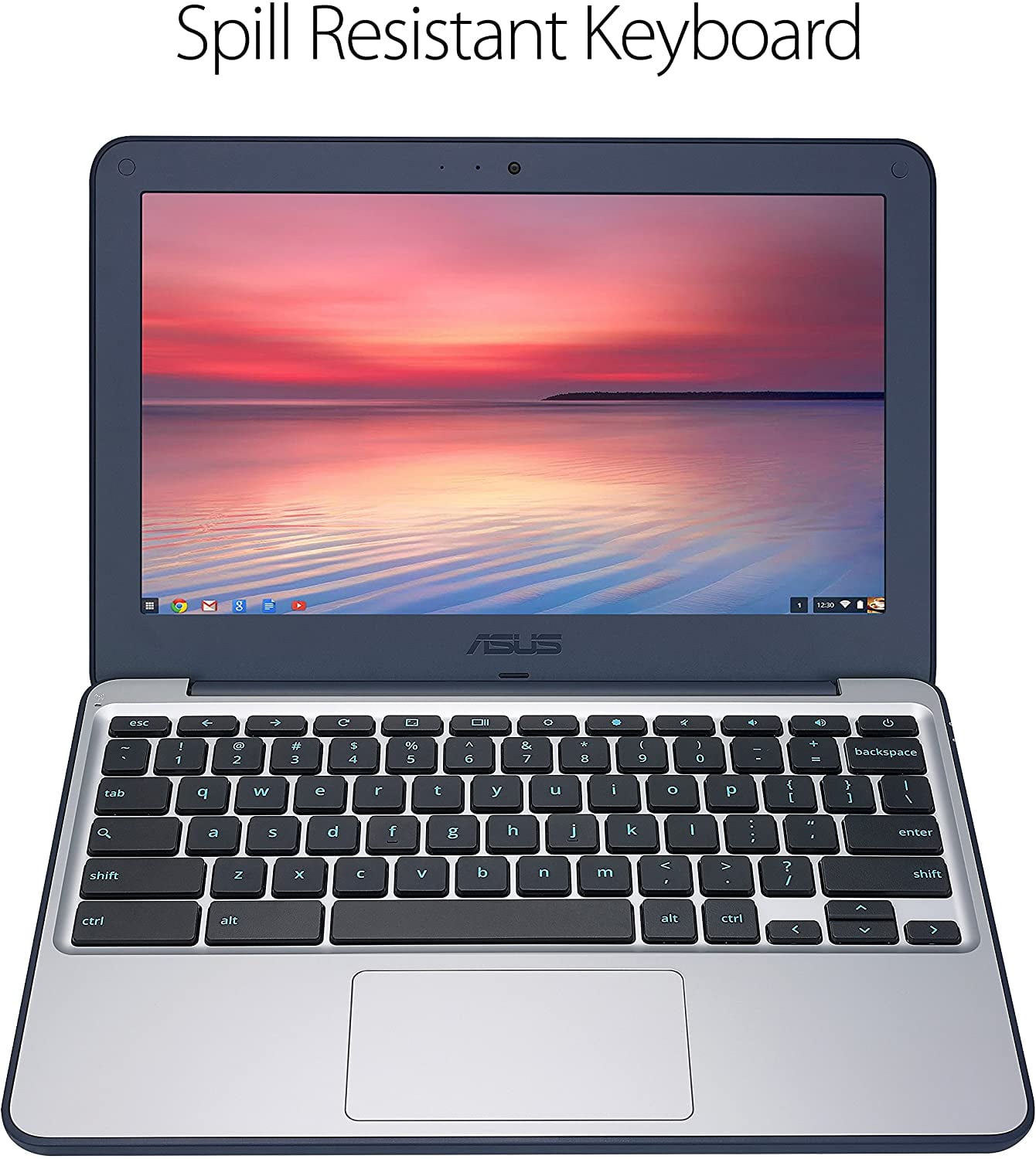 Restored ASUS Chromebook C202SAYS02 Laptop Computer, 1.60 GHz Intel