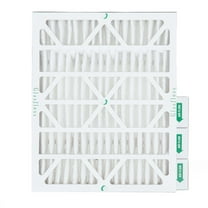 Glasfloss ZL 16x20x4 MERV 10 Pleated AC Furnace Air Filters. Box of 4. Exact Size: 15-1/2 x 19-1/2 x 3-3/4