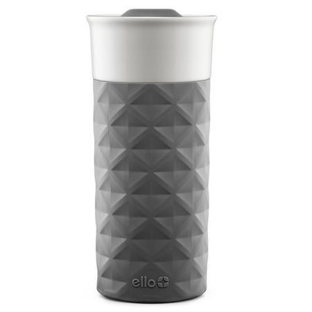 Ello Ogden BPA-Free 16 Ounce Ceramic Travel Mug with (Best Ceramic Coffee Mug With Lid)