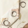 thumbnail image 5 of VOGOL Blossoming Floral Curtains, Country Rustic Blackout Grommet Room Darkening Window Curtain Panels Drapes for Bedroom Dining Room Hotel Office, 52x96, 2 Panels, Grey, 5 of 8