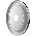 thumbnail image 4 of Ekena Millwork 19"OD x 3 1/2"ID x 1 1/2"P Traditional Thermoformed PVC Ceiling Medallion (Fits Canopies up to 11 1/2"), Textured Metallic Galaxy, 4 of 5