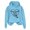 Sky Blue, variant on Bovemsi Sweatshirt for Women Fleece Hoodie With Pocket Lightweight/ Pullover Long Sleeve Adjustable Casual Daily Wear Outdoor/Indoo Comfort Hoodie