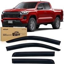 Nilight Window Visors for Chevrolet Colorado/GMC Canyon 2023 2024, Out-Channel Window Wind Deflectors Rain Guards -4PCS