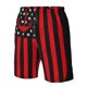 thumbnail image 4 of Fotbe Nautical American Flag Trajes de Baño Estampados para Hombre, Shorts de Verano de Secado Rápido, Ropa de Playa, Bañadores-Medium, 4 of 6