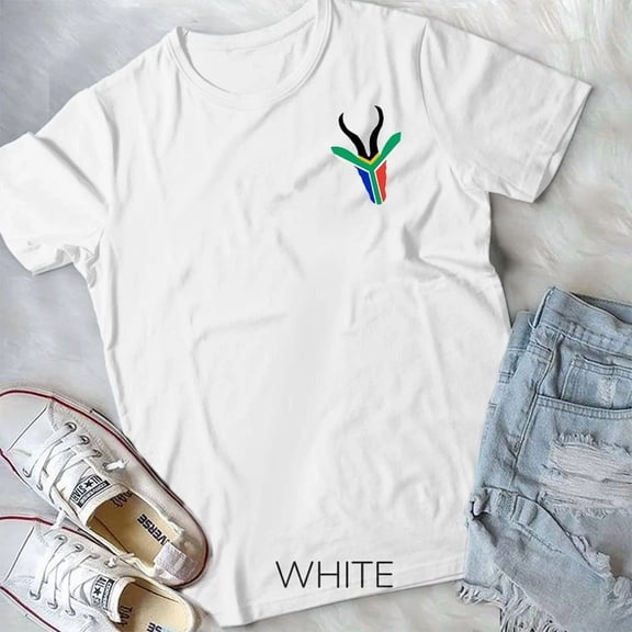 Hot Trending Tee With South African Rugby Bokke South Africa Flag Colors Unisex T-Shirt