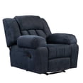 thumbnail image 4 of Sillón Reclinable Mecedora TRINITY Rexons 1 Plaza Azul Noche, 4 of 8