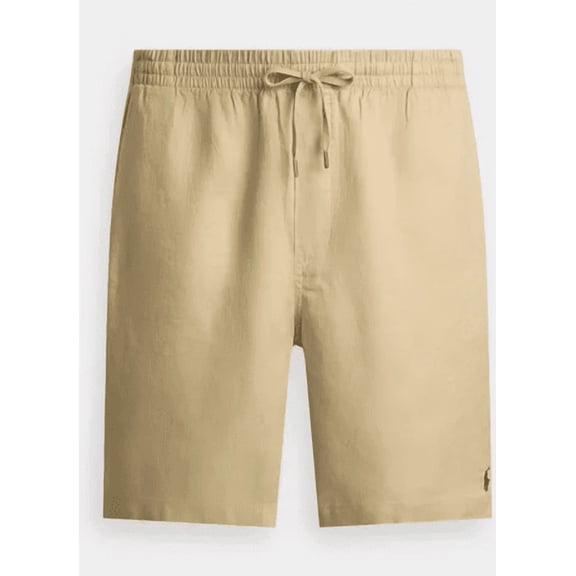 Polo Ralph Lauren Men's Big & Tall Prepster Linen Shorts, 6XB