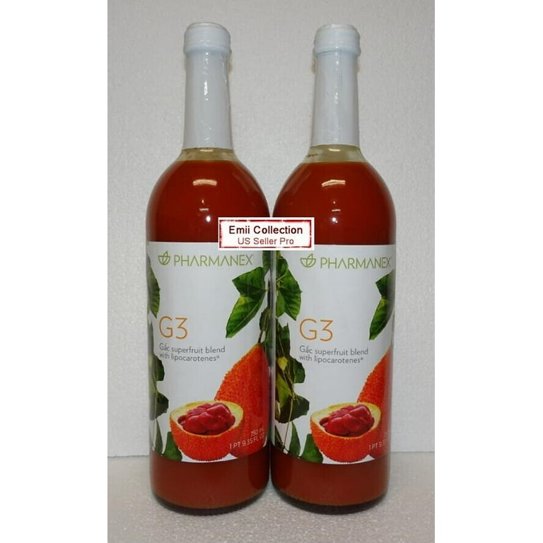 Nu Skin Nuskin Pharmanex G3 Gac Juice Pack (2 Bottles) - Walmart.com