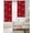 Green White Red, variant on Green Christmas Tree Blackout Curtains for Bedroom, Thermal Insulated Window Treatment, Winter Cane Candy Xmas Pine Stars Grommet Top Blackout Draperies and Drapes for Basement 27.5"x39" 2 Panels