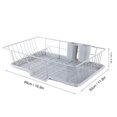 thumbnail image 1 of Dioche Cutlery Holder, Dish Drying Rack, 18.9*11.8*4.3in For Homef Restaurant Kitchen, 1 of 8