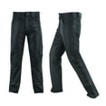 thumbnail image 2 of Dream Apparel Mens Motorcycle Leather Pants Jeans Style Motorcycle Riding Pants, 2 of 5
