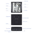 thumbnail image 3 of Termómetro Higrómetro, Hora/fecha/semana Repetición de Alarma / Reloj de Pared con / Temperatura Del Clima Interior Pantalla de 8,6'' Visualización de 8,6'' Hora/fecha/semana Alarma dsfen c Repetición de Reposapiés / Iuppa con Batería, 3 of 6
