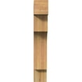 thumbnail image 2 of Ekena Millwork 6"W x 24"D x 36"H Westlake Block Rough Sawn Bracket, Western Red Cedar, 2 of 25