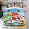 thumbnail image 4 of Defensores de Petronix Conjunto de sábanas temático, trío de piezas, cómodo y amigable con la piel, diseño único, regalo de decoración para el hogar para familiares, amigos y fans,135cm *200cm, 4 of 6