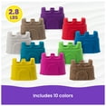 thumbnail image 6 of Kinetic Sand, Castle Containers 10-Color Pack Colored Sand Toys, 6 of 10