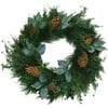 24" Cedar, Holly and Berry Wreath