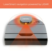 Neato D10 Intelligent Robot Vacuum Wi-Fi Connected with LIDAR Navigation in Silver