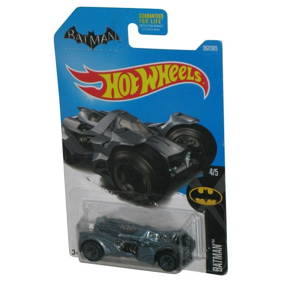 DC Batman Arkham Knight Batmobile Hot Wheels (2015) Mattel Die-Cast Toy Car #267/365